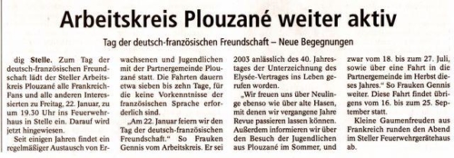 Tag der deutsch franzoesischen Freundschaft 2010 - Winsener Anzeiger